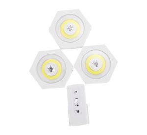 Set Luces Pared Led Nocturo Remoto Multifuncion Rondon