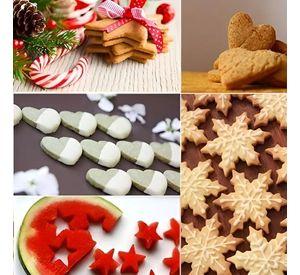 10 Cortadores De Galletas Navidad Cortador Galletas Navidad