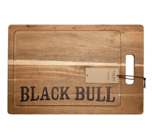 Tabla De Madera 45cm Blackbull Parrilla Tabla Madera 45cm Negro Balck Bull