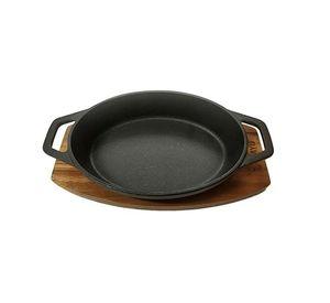 CASEROLA IRON CAST BASE MADERA