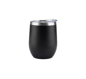 Vaso MUG Térmico Acero Inoxidable 360 ML Negro