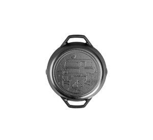 Sartén Doble Asa Camper Wanderlust Hierro Fundido 26 cm