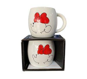 TAZON CAJA REDONDO MINNIE 380ML.