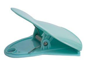 CLIP MAGNETICO PARA REFRIGERADOR CELESTE