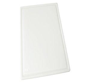 TABLA DE CORTAR RANURADA BLANCA 46X61X1,3 CM WINCO