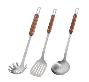 Set 3 Utensilios de Cocina Acero Inoxidable COC08