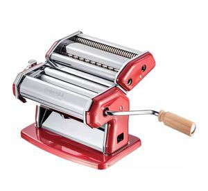 Maquina para pastas manual roja