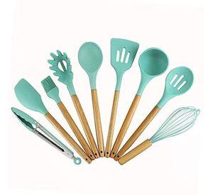 Juego Espátulas Silicona Utensilios Antiadherentes Rondon
