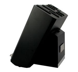 Atril de madera  para 6 CUCHILLOS cuchillos  con afilador incluido
