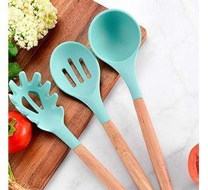 Juego Espátulas Silicona Utensilios Antiadherentes Rondon
