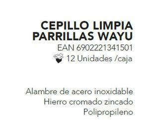 CEPILLO LIMPIA PARRILLAS WAYU
