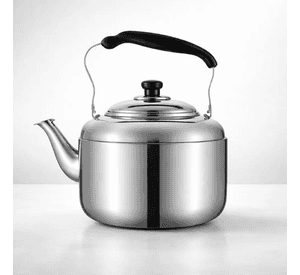 Tetera de Acero Inoxidable Clasica Plateada 5000ml