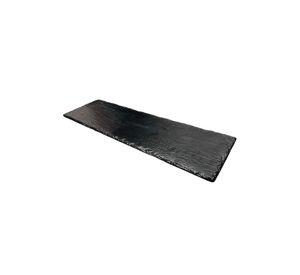 TABLA APERITIVO MELAMINA RECT 53X16X 1 CM NEGRA
