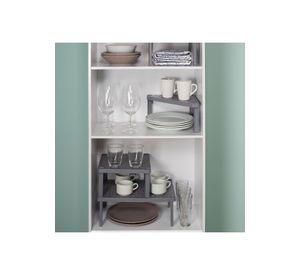 Organizador de Estante Rectangular Level Blanco