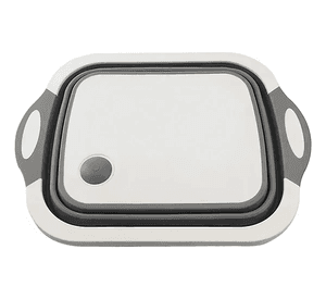 Tabla De Corte Plegable 3 En 1 Simplit Color Blanco