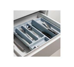 Organizador de Utensilios Extensibles Logic Blanco