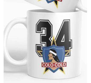 Taza Eterno Colo Colo D12