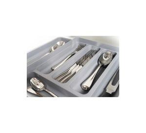 Organizador Cubiertos Extensibles Logic Gris