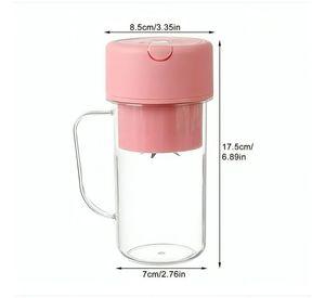 Vaso Licuadora Juguera Portátil Mini Recargable De 420ml VERDE
