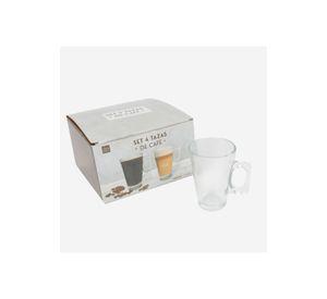 Set Tazas de Café 240ml (4u)