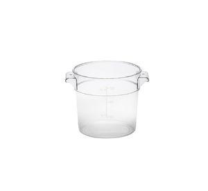 Contenedor Policarbonato Redondo 11,4 Lt Con Tapa Transparen