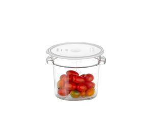 Contenedor Policarbonato Redondo 11,4 Lt Con Tapa Transparen