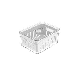Organizador de Refrigerador con Cesta Clear Fresh 2,2 Lt