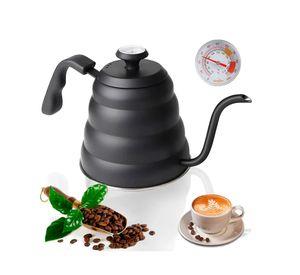 Tetera Cuello De Cisne Con Termometro Cafe Te Hervidor 1 2l