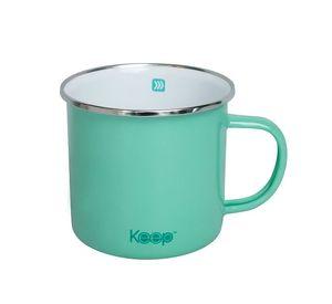 MUG METALICO 16OZ KEEP VERDE