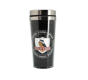 MUG TERMICO LOGO PLATEADO COLO COLO