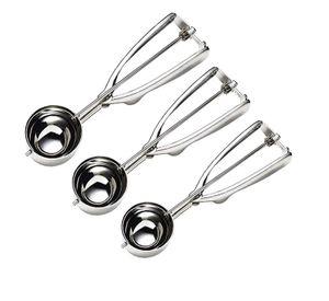 3 Cucharas Helado Concionadora Cuchara Para Helado Cuchara De Helado Bola De Helado Profesional 6cm