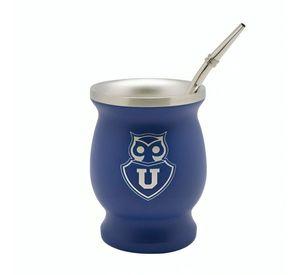 Mug Mate Con Bombilla Clásico 200ml Universidad de Chile