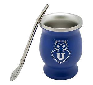 Mug Mate Con Bombilla Clásico 200ml Universidad de Chile