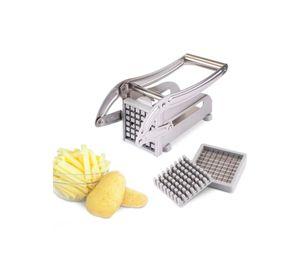 Máquina Cortadora Manual De Papas Fritas De Acero Inoxidable