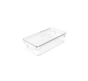 Organizador de Despensa con Tapa Clear 30 x 15 x 7 cm