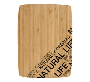Tabla De Corte 30x22x1,5cm Bamboo Natural
