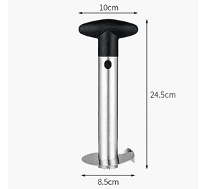 Pelador Rebanador Extractor Piña Acero Inoxidable