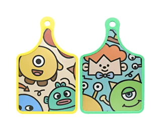 Tabla De Picar para Cocina Diseno Infantil 30x19cm