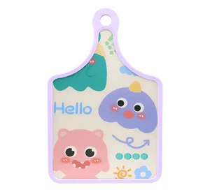 Tabla De Picar para Cocina Diseno Infantil 30x19cm