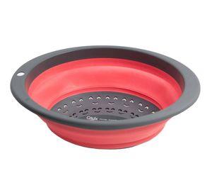COLADOR PLASTICO OVALADO ROSADO