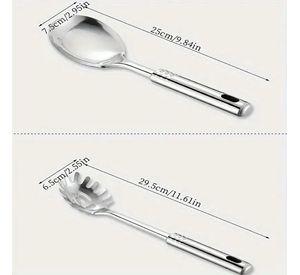 Set 7 Piezas Utensilios Cocina Cucharas Espatula Y Otros