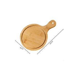 Tabla De Madera Para Pizza Y Picoteo 18x26cm Bambú