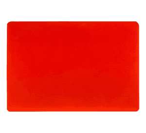 Tabla De Corte Roja 45x30 Cm Rojo
