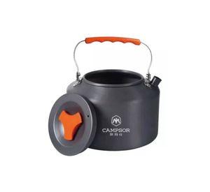Tetera Hervidor de Agua para Camping - Con Silbato, 1.6 Litros