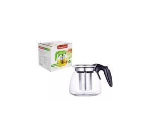 Tetera de Vidrio de 900 ml - Con Infusor, Filtro Metálico