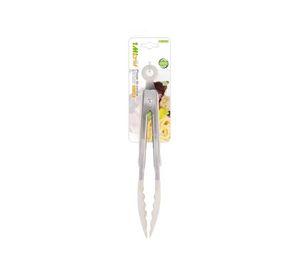 Pinza Clip Acero Inoxidable Con Punta De Silicona