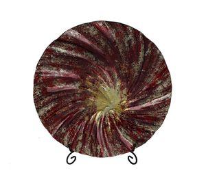 Plato Decorativo Vidrio London