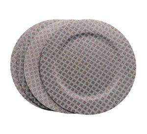 Pack 4 Plato De Decoracion Hogar Decorativo Diseños 30cm 4