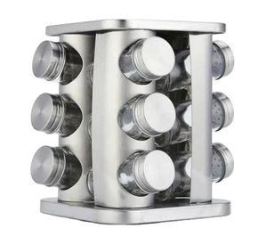 Organizador Condimentos Especias Giratorio 12 Frascos Cocina