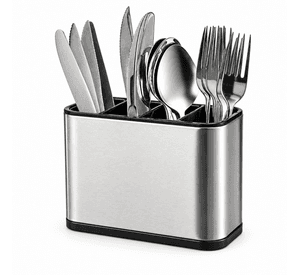 Porta Cubiertos Acero Inoxidable Escurridor Cocina Moderno